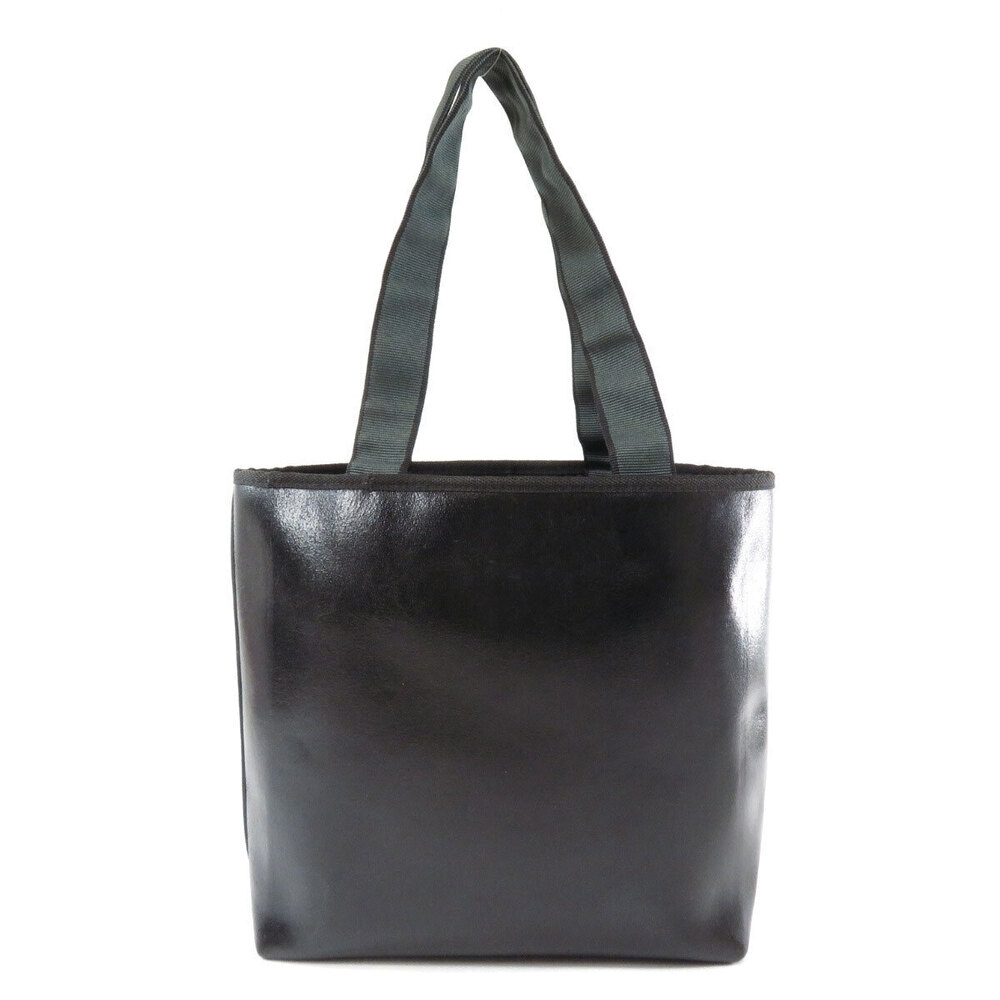 Miu Miu Motif Tote Bag Leather Black